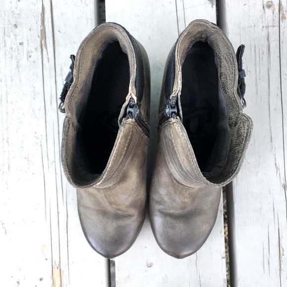 OTBT ankle boot gray green - Picture 3 of 10